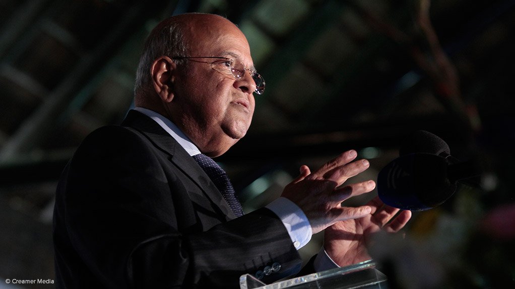 Finance Minister Pravin Gordhan