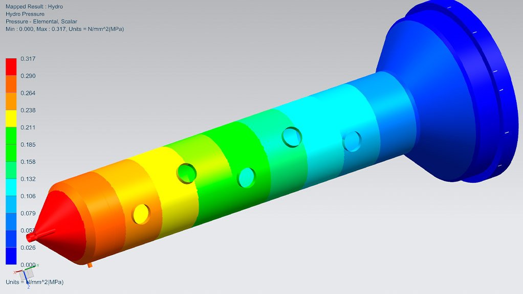 Adsorption and Elution Columns for the Swakop Uranium Husab Project in Namibia.