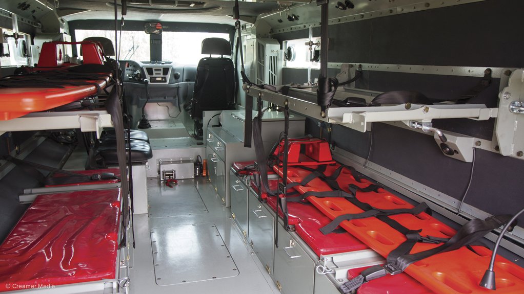 NG 2000 AMBULANCE
The new Casspir Ambulance is designed to facilitate emergency medical assistance in areas of conflict, whereas the older ambulance variant provided emergency evacuation
