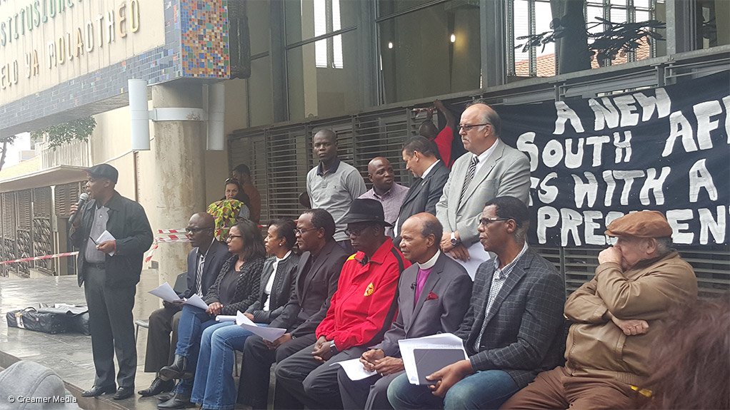 ANC stalwarts join civil society coalition to call for Zuma’s removal