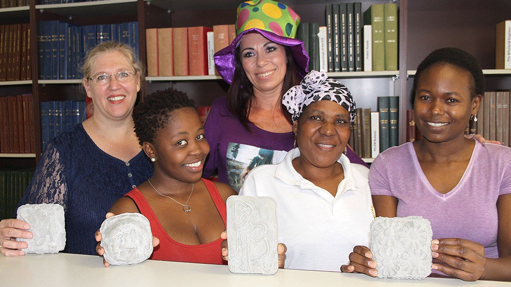 Concrete Conversation Pieces For S.A. Library Week Fun Competition