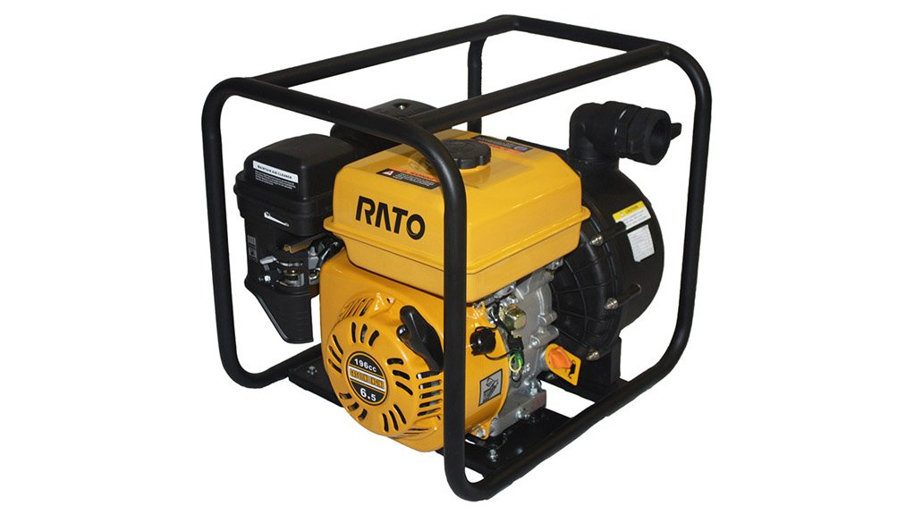 RATO FERTILISER PUMP One of the many products that Goscor Power Products will have on display 