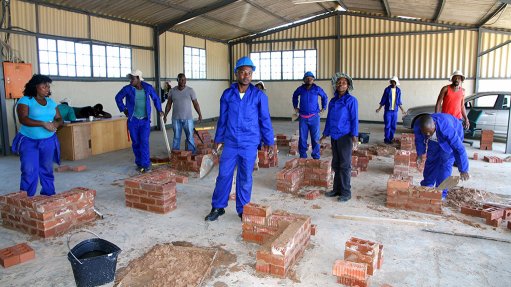 Building job opportunities – Cornubia unemployed receive bricklayer training through public private sector partnership