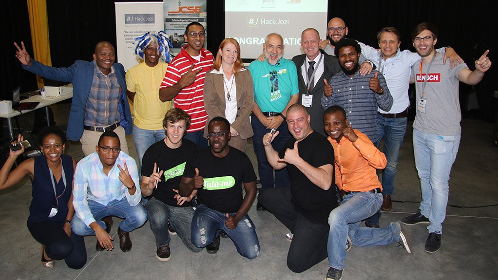 The top ten finalists for the 2016 Hack.Jozi Challenge