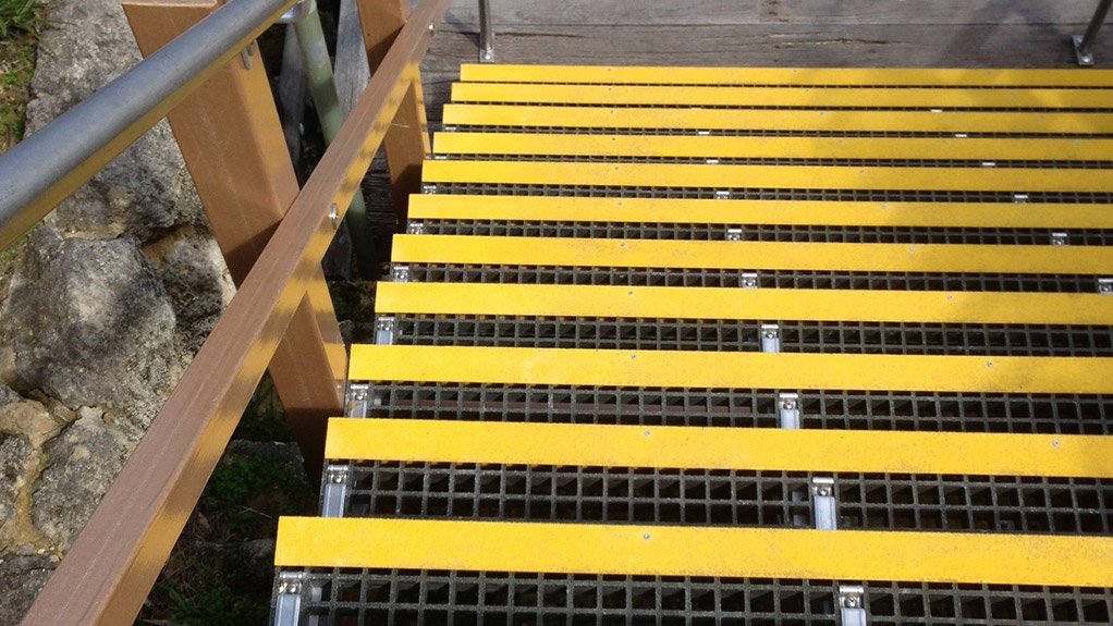 Mine walkway safety assured with ‘Vital’ floor gratings and handrails