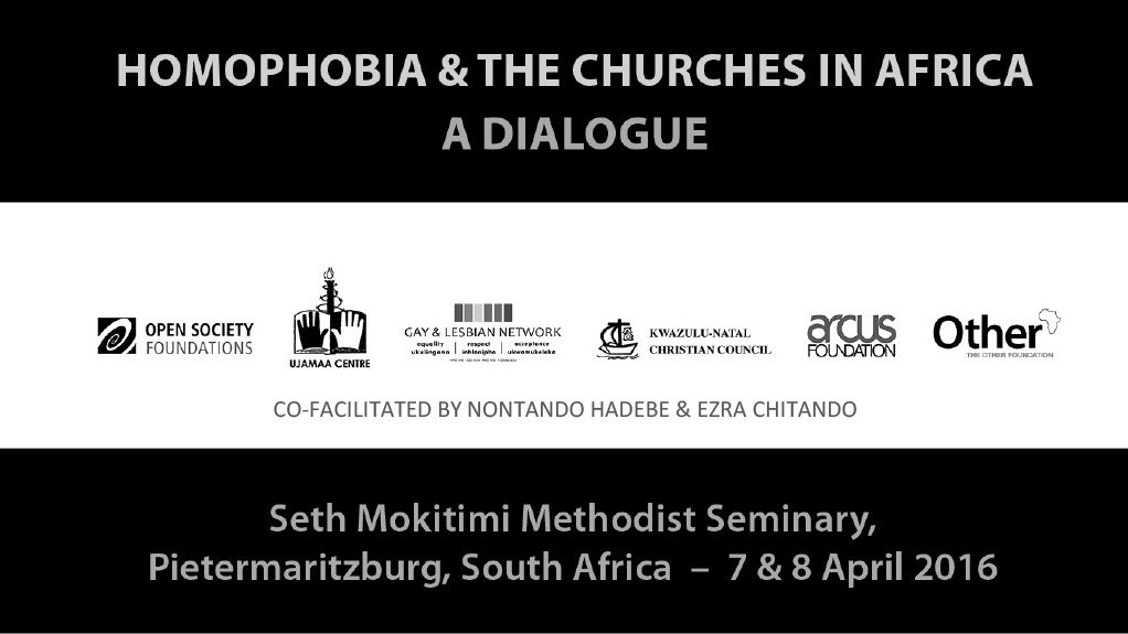 Homophobia and the Churches in Africa (May 2016)
