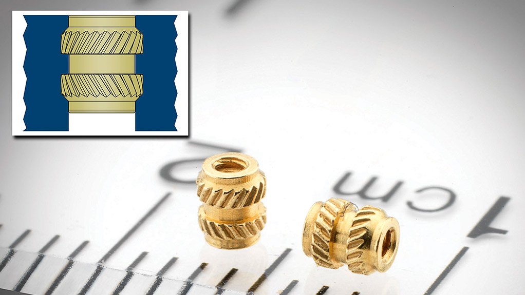 Type MSIB™ microPEM® Brass Inserts Provide Reusable Metal Threads to Attach Plastics Securely in Compact Electronic Assemblies