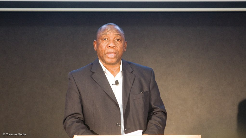Deputy President Cyril Ramaphosa