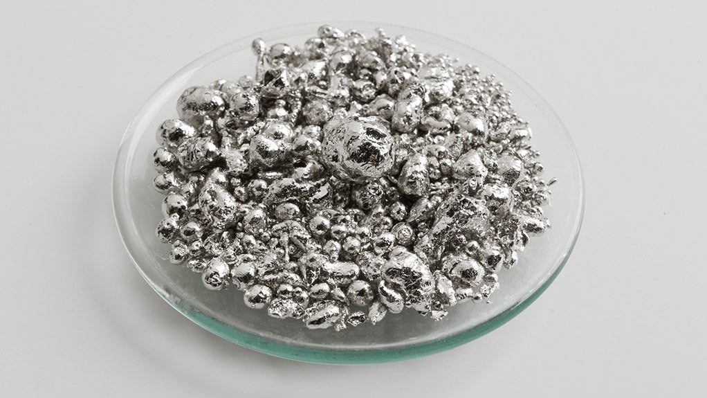 PLATINUM PLATTER Global demand for platinum will increase ‘marginally’ to 8.25-million ounces this year from 8.22-million ounces in 2015 