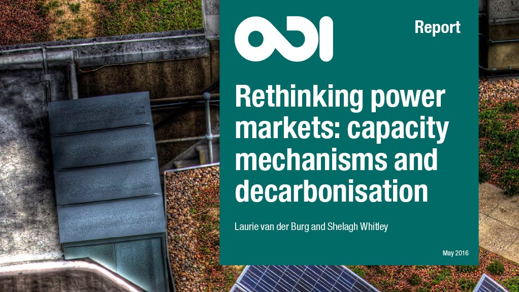 Rethinking power markets: capacity mechanisms and decarbonisation (May 2016)