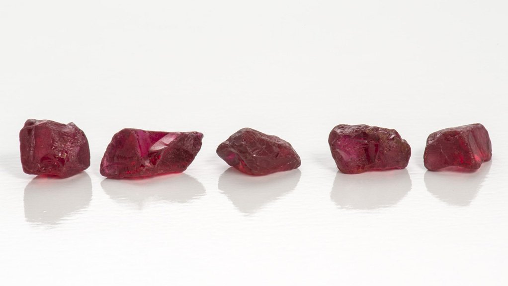 STRUGGLE TO UNLOCK VALUE 
Coloured gemstone supplier Gemfields mines rubies at its Montepuez ruby mine in Mozambique, where the unlocking of the true value of the country's natural resources riches has been delayed