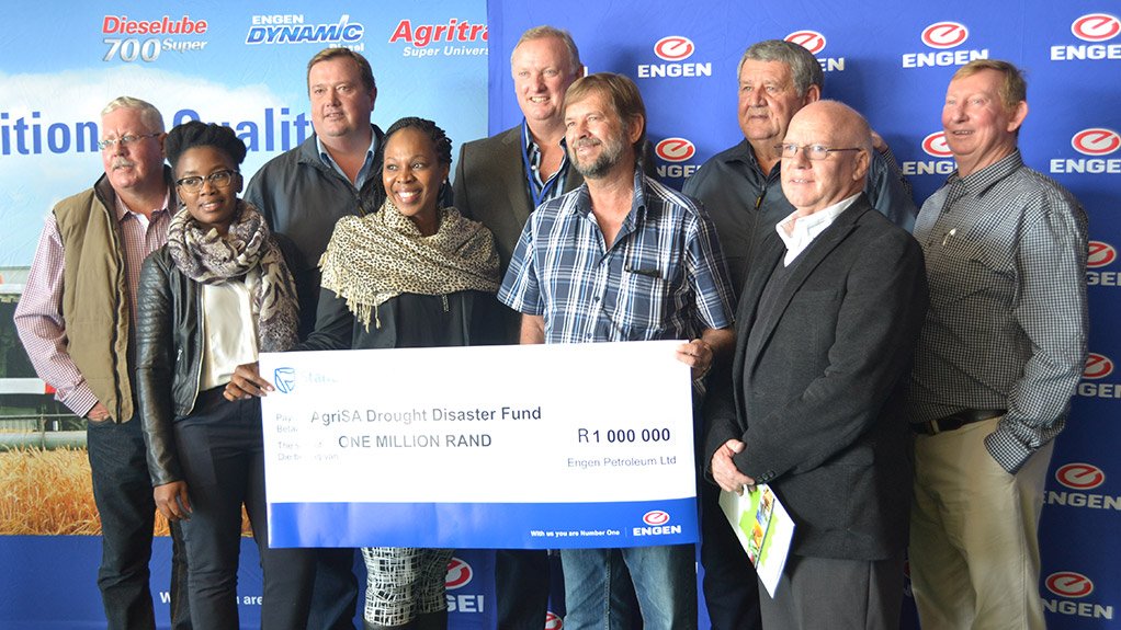 Engen donates R1 million to Agri SA Drought Relief Fund