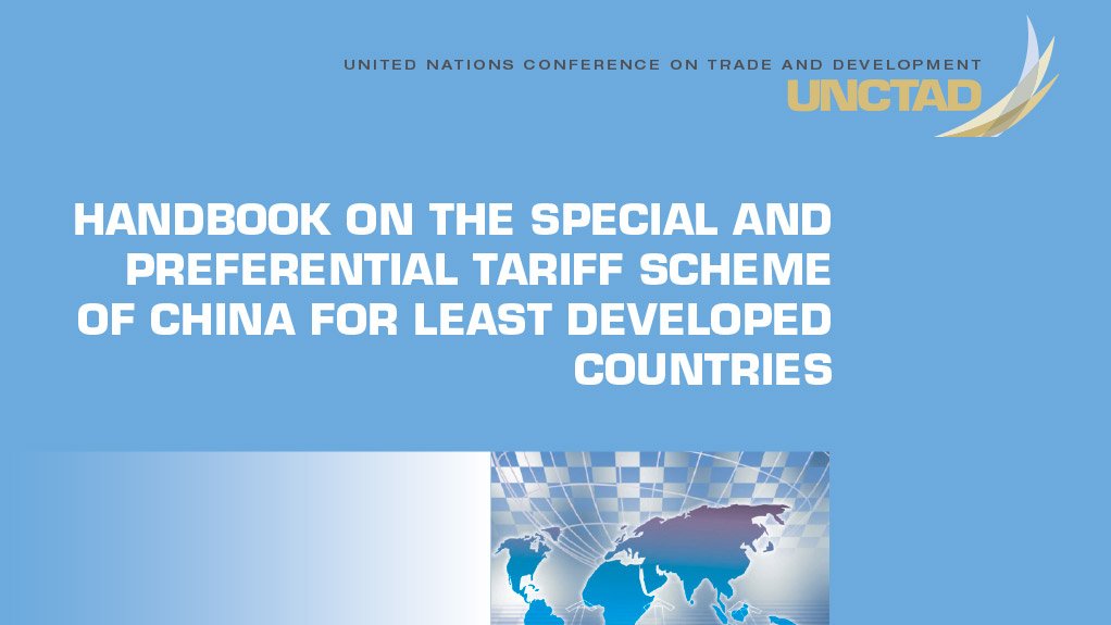  Handbook on the Special and Preferential Tariff Scheme of China for Least Developed Countries