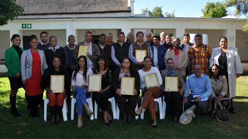 SA: Building contractors complete advanced training and mentoring programme