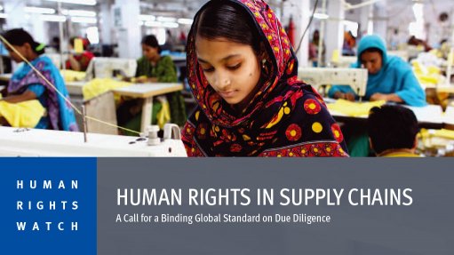 Human Rights in Supply Chains –  A Call for a Binding Global Standard on Due Diligence (May 2016)