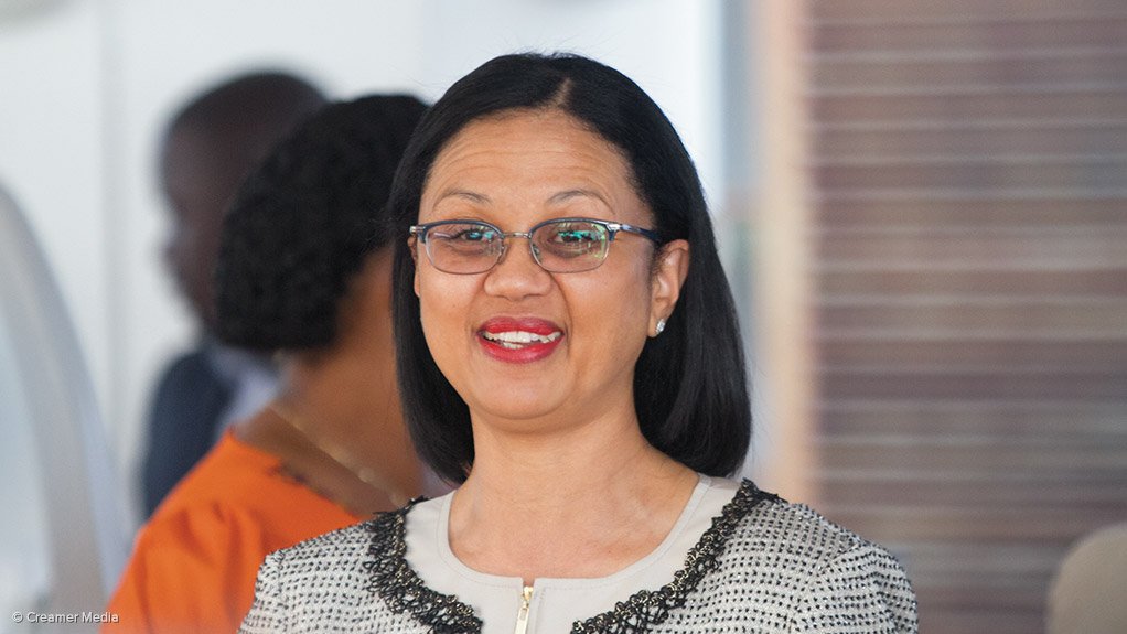 Energy Minister Tina Joemat‐Pettersson