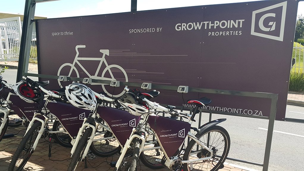 Growthpoint introduces eco-friendly e-bikes to Sandton Central