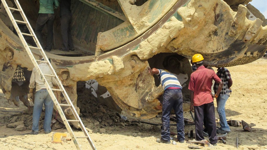 QUALITY ENSURES SAFETY Not using original-equipment manufacturer parts to maintain equipment could lead to unsafe working conditions at mining sites 