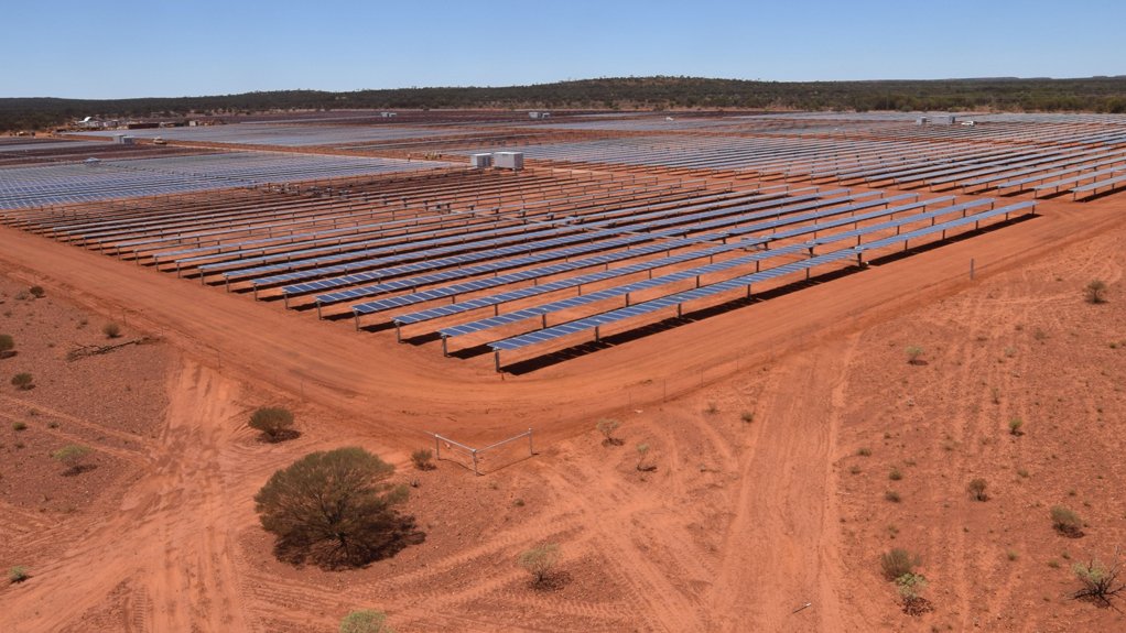 The solar plant comprises 34 080 photovoltaic panels.
