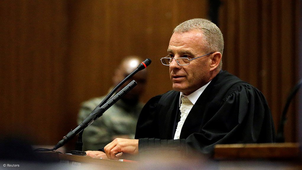 State prosecutor Gerrie Nel 