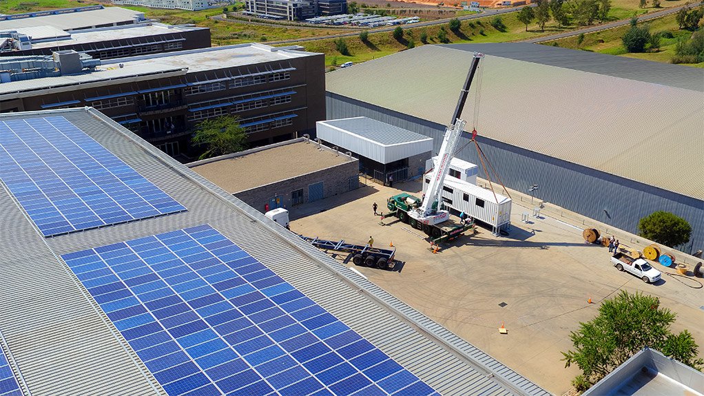 ENSURED SUPPLY
ABB’s microgrid uses national grid power, a solar photovoltaic (PV) installation, as well as a backup feed from four diesel generator sets
