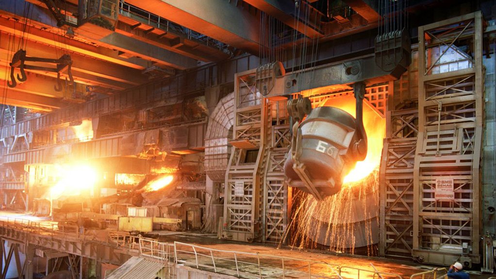 FURNACE WITH FUME EXTRACTION Modernisations such as these are crucial for steel plants to remain viable 