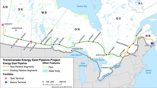 NEB starts ‘enhanced’ 21-month Energy East pipeline review