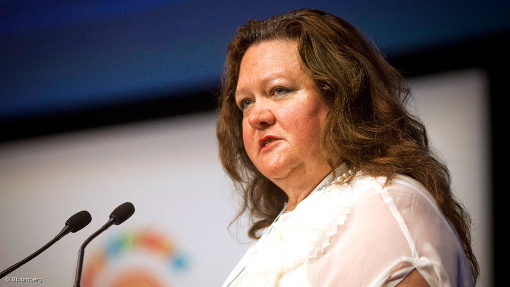 Hancock Prospecting chairperson Gina Rinehart has called on government to urgently deal with red tape.