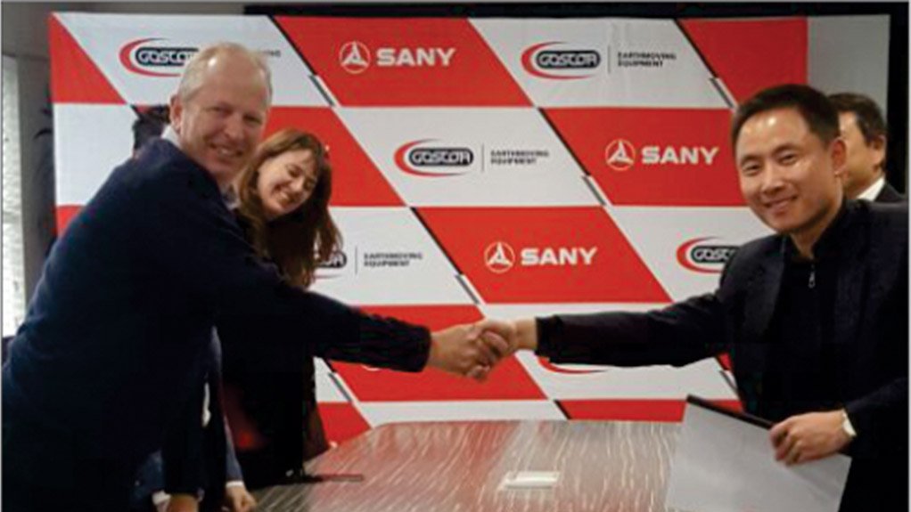 Industrial equipment giant Goscor signs key distribution deal with Chinese multi-national Sany