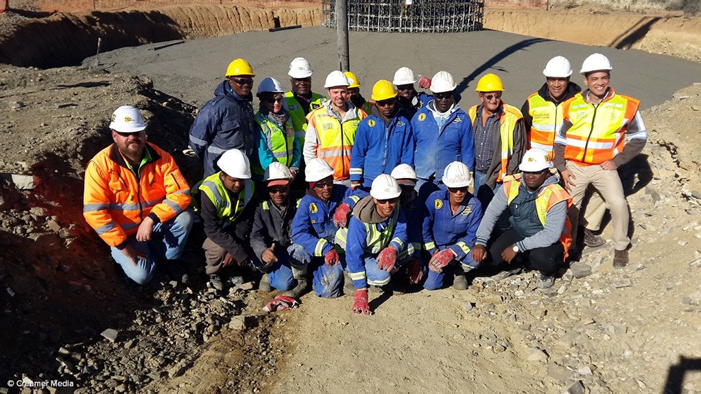 Loeriesfontein wind farm turbine foundations completed on schedule