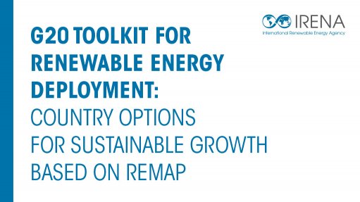 G20 Toolkit for Renewable Energy Deployment: Country Options for sustainable growth based on Remap (June 2016) 