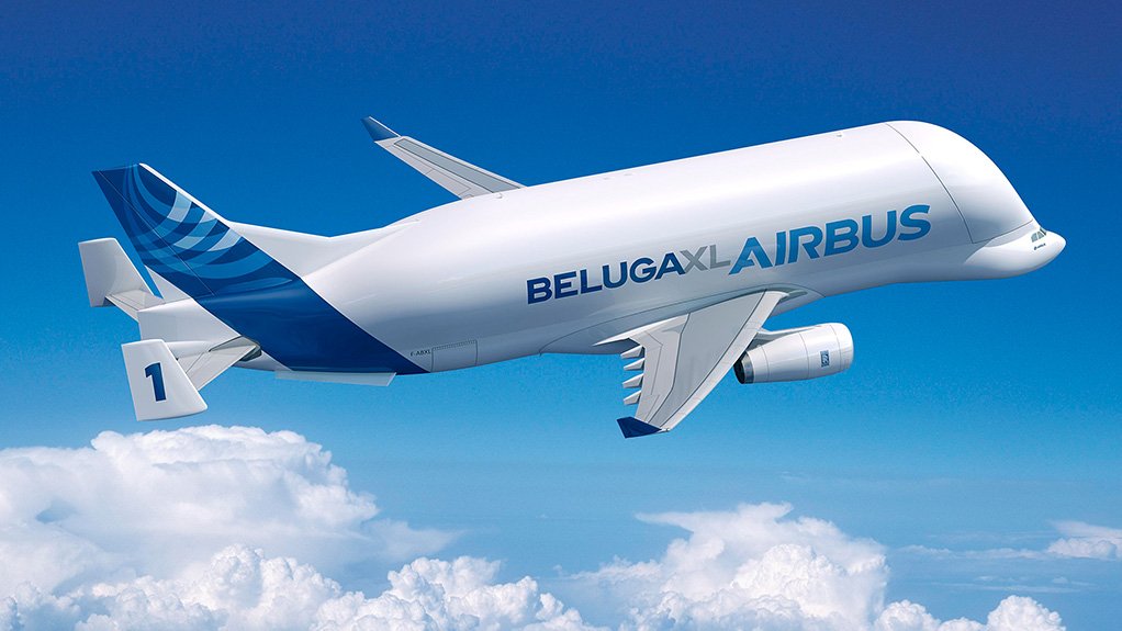 WINGED LOGISTICS An artist’s impression of the Beluga XL outsize cargo aircraft