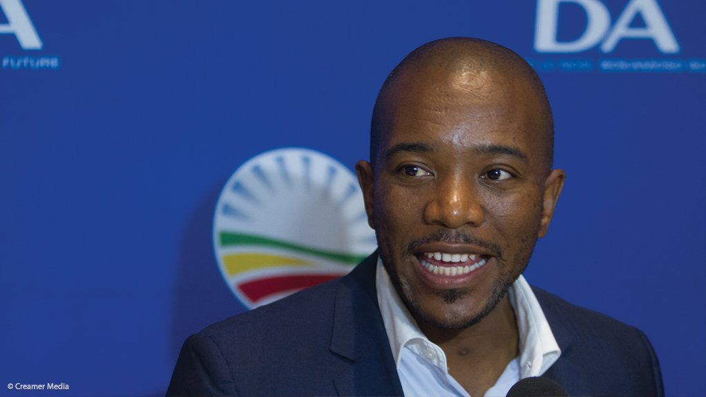 ANC running scared, says DA’s Maimane