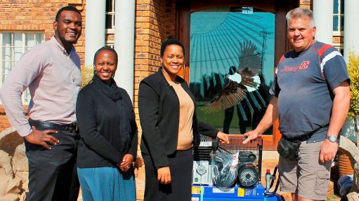 Compressor donated by Atlas Copco helps Care Centre with job creation