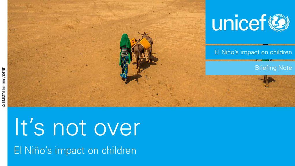 It’s not over – El Niño’s impact on children (July 2016)