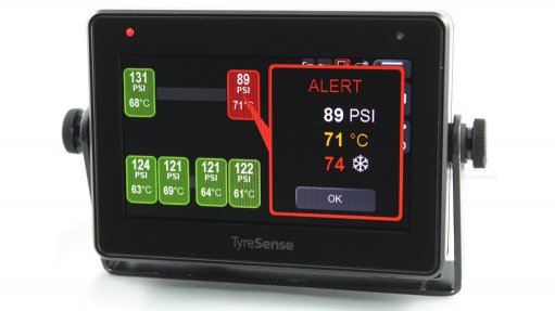Tyre pressure monitoring system unveiled