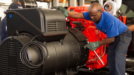 GENSETS Zest WEG Group generator set manufacturing facility in Cape Town