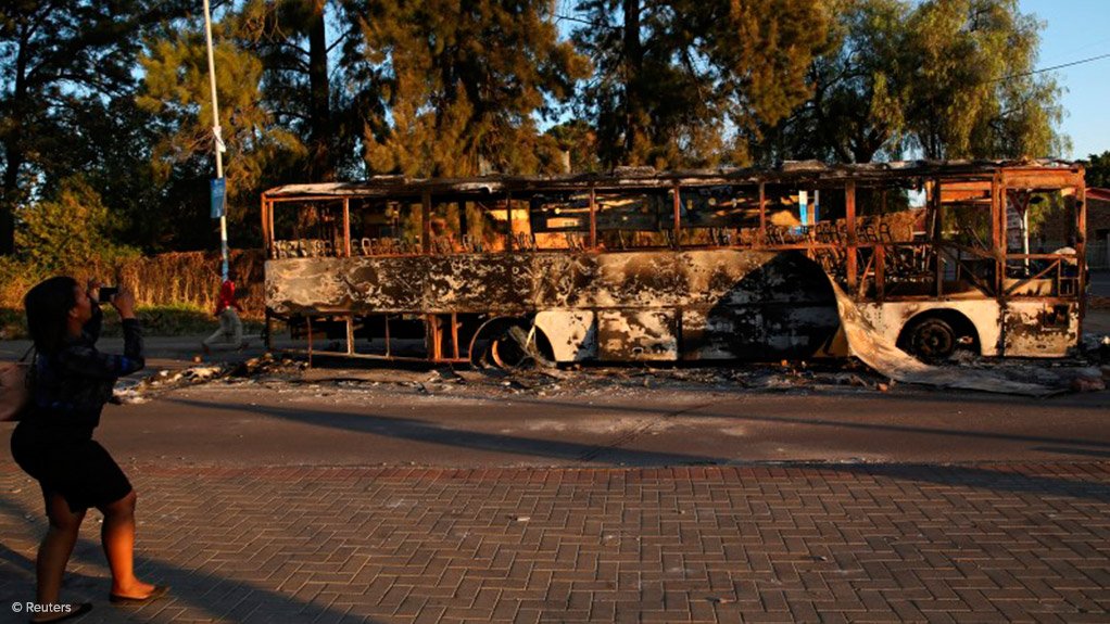 DPWRT MP: Three new scholar transport buses burned beyond repair