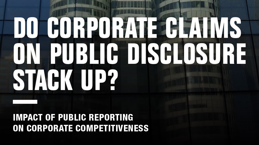 Do Corporate Claims on Public Disclosure Stack Up? (July 2016)