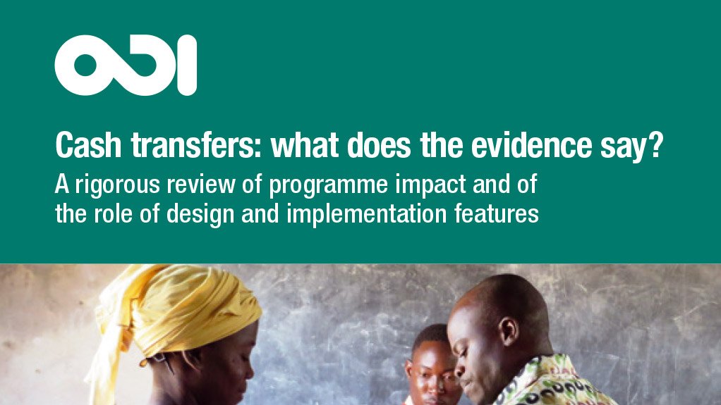 Cash transfers: what does the evidence say? (July 2016)