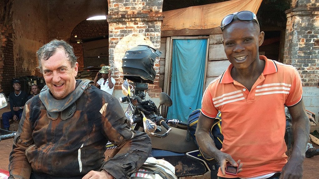 Randgold CEO Mark Bristow’s bike safari raised $2.7m for the Nos Vies en Partage Foundation.
