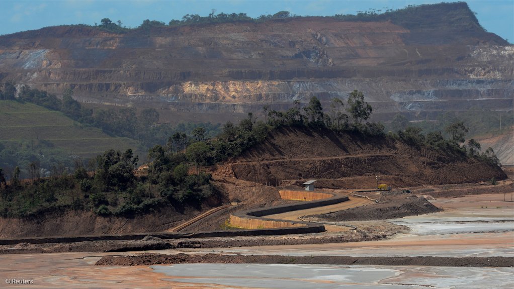 A view of the Samarco mine, owned by Vale and BHP Billiton, in Mariana, Brazil