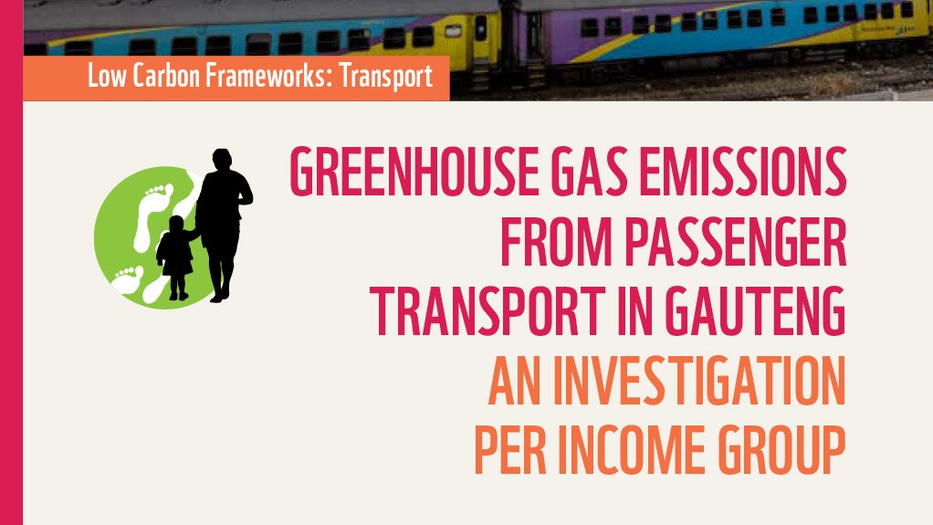  Understanding Greenhouse Gas Emissions from the Passenger Transport Sector: Gauteng (August 2016)