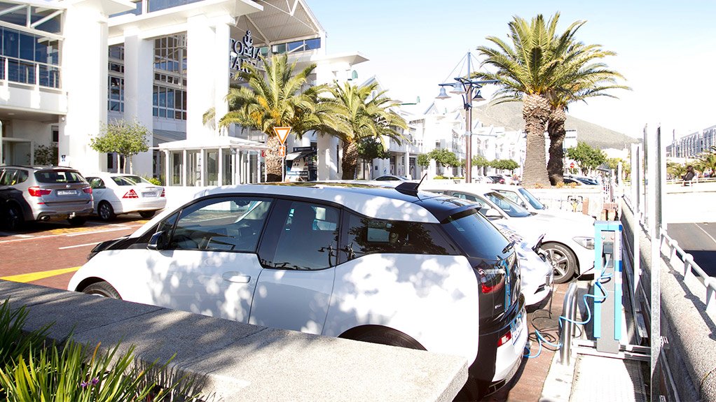 The new charging stations  are at the Victoria and Alfred (V&A) Waterfront, in Cape Town.