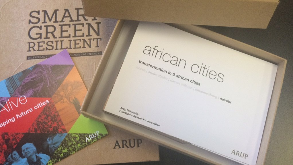 PARTICIPATORY TOOL
Three dominant issues common to five African cities have translated into themes reflected in Arup’s city-specific engagement cards

