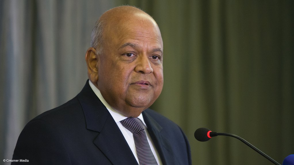 Finance Minister Pravin Gordhan