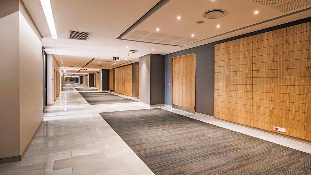 The Conference Centre's welcome area