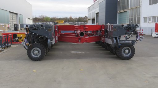 Innovation for  transporting heavy loads goes into operation