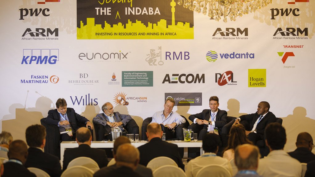 SECTOR LIAISON 
Top-end investors continue to use the Joburg Indaba to engage with members of the mining industry 