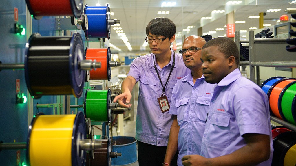 South Africans receive fibre cable manufacturing training in China